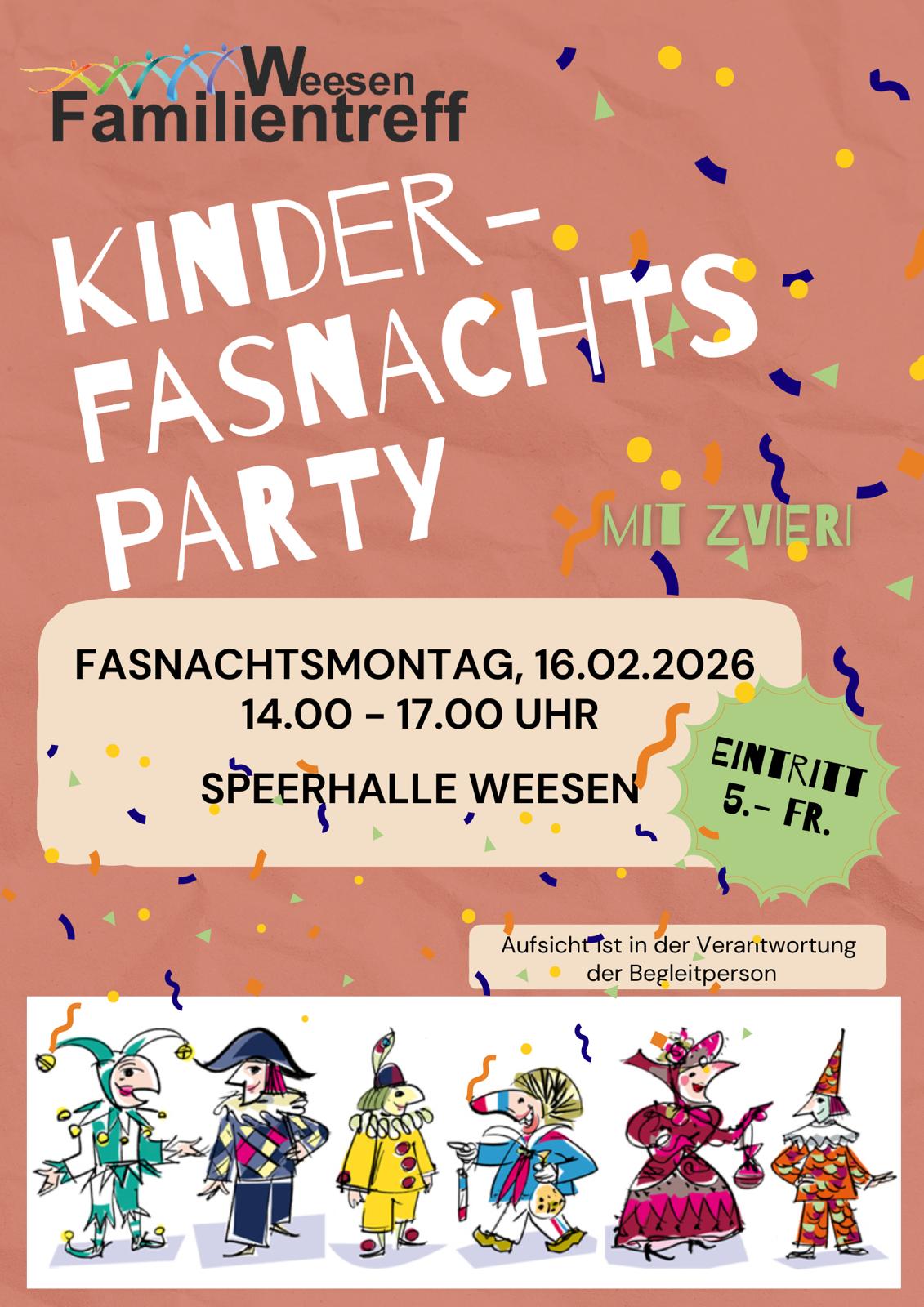 Kinderfasnachts-Party